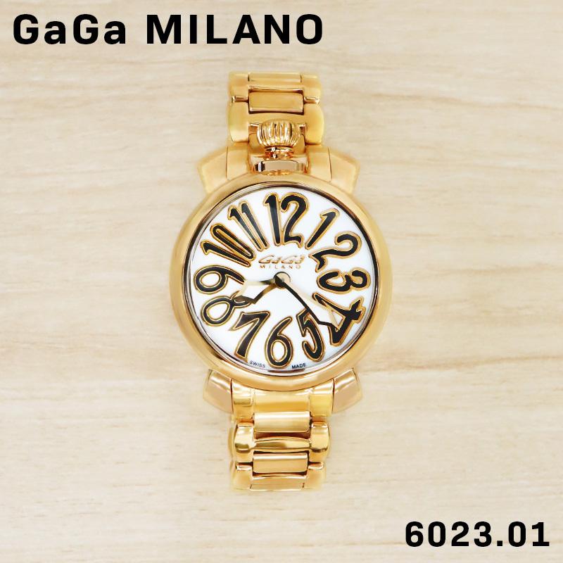 GaGa MILANO ガガミラノ MANUALE マヌアーレ35MM レディース 女性 彼女 腕時計 クオーツ ウォッチ 6023.01