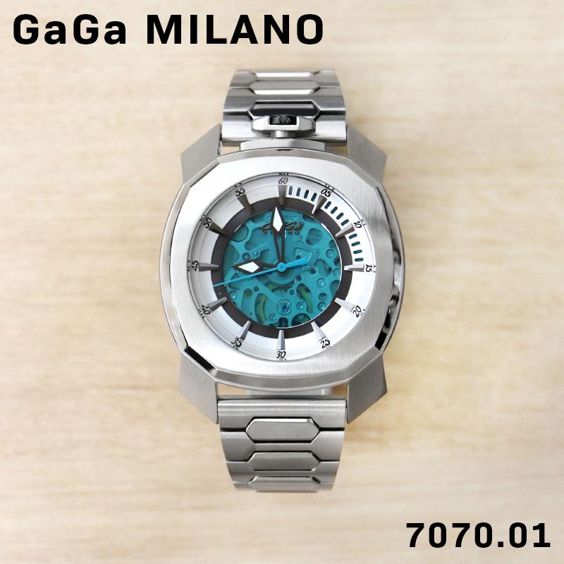 GaGa MILANO ガガミラノ FRAME ONE フレームワン ユニセックス メンズ 男性 レディース 女性 腕時計 ウォッチ 7070.01  : 7070-01 : ROKE ヤフーショッピング店 - 通販 - Yahoo!ショッピング