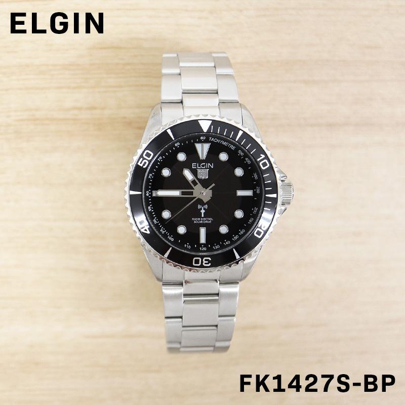 ELGIN エルジン メンズ 男性 彼氏 アナログ 腕時計 電波ソーラー ウォッチ FK1427S-BP ビジネス 誕生日 プレゼント ギフト :  fk1427s-bp : ROKE ヤフーショッピング店 - 通販 - Yahoo!ショッピング