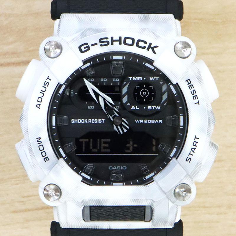カシオ G-SHOCK GA-900GCホワイトカモフラ　綺麗　動作品 GA-900GC-7AJF | CASIO