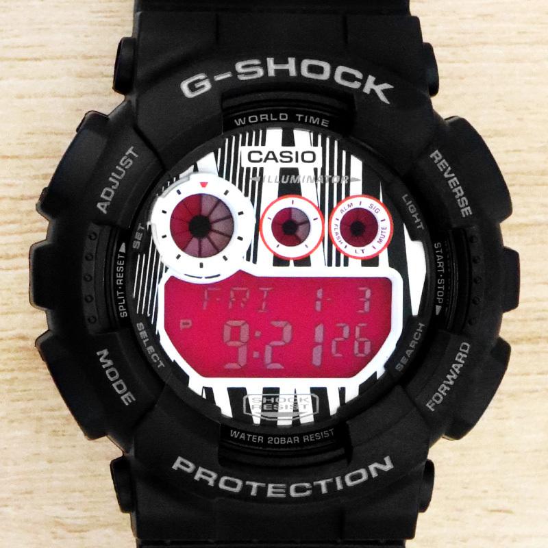G-SHOCK GD-120LM-1AJR ブラック/ピンク G-SHOCK CASIO カシオ ジーショック メンズ 男性 キッズ 子供 男の子