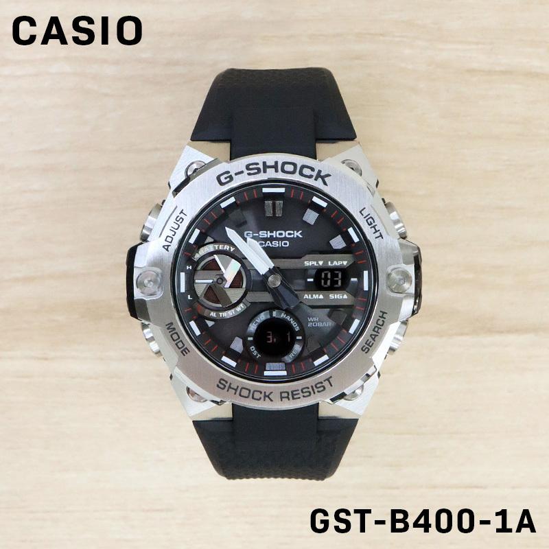 CASIO カシオ G-SHOCK ジーショック G-STEEL G-スチール メンズ 男性 アナデジ 腕時計 タフソーラー Bluetooth  ウォッチ GST-B400-1A : gst-b400-1a : ROKE ヤフーショッピング店 - 通販 - Yahoo!ショッピング