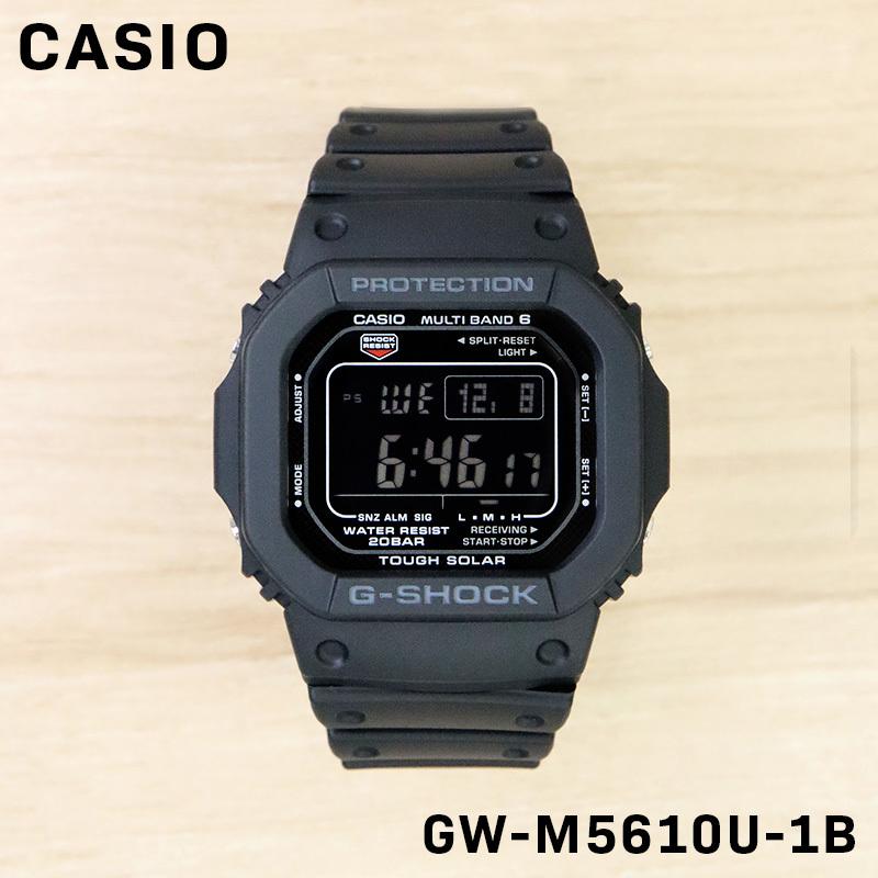 公式ストア Casio カシオ G Shock ジーショック メンズ 男性 キッズ 子供 男の子 アナデジ 腕時計 電波ソーラー ウォッチ Gw M5610u 1b 誕生日 プレゼント ギフト 祝い Gw M5610u 1b Roke ヤフーショッピング店 通販 Yahoo ショッピング 限定特価 Paynow
