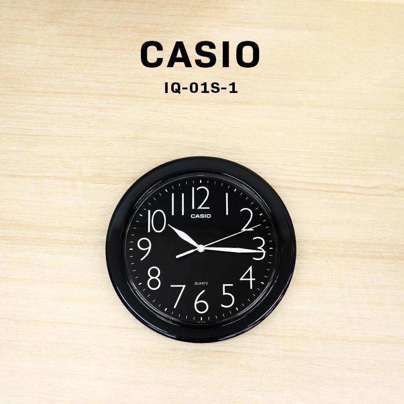 CASIO（カシオ） 掛け時計 壁掛け 時計 クロック アナログ クオーツ 丸