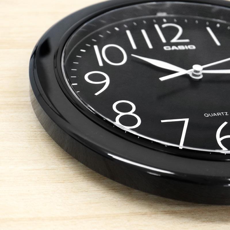 CASIO カシオ 掛け時計 壁掛け 時計 クロック アナログ クオーツ 丸形