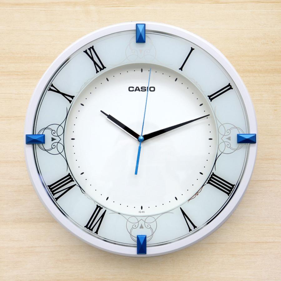 CASIO（カシオ） 掛け時計 壁掛け 時計 クロック アナログ クオーツ 丸