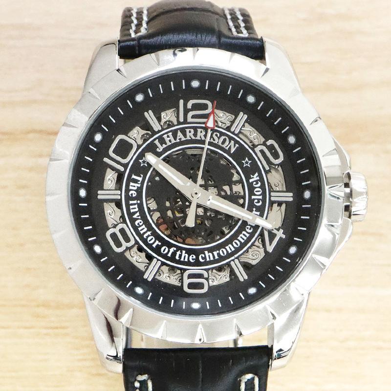 JOHN HARRISON ジョンハリソン メンズ 男性 彼氏 アナログ 腕時計 自動巻き ウォッチ JH038SB ビジネス 誕生日
