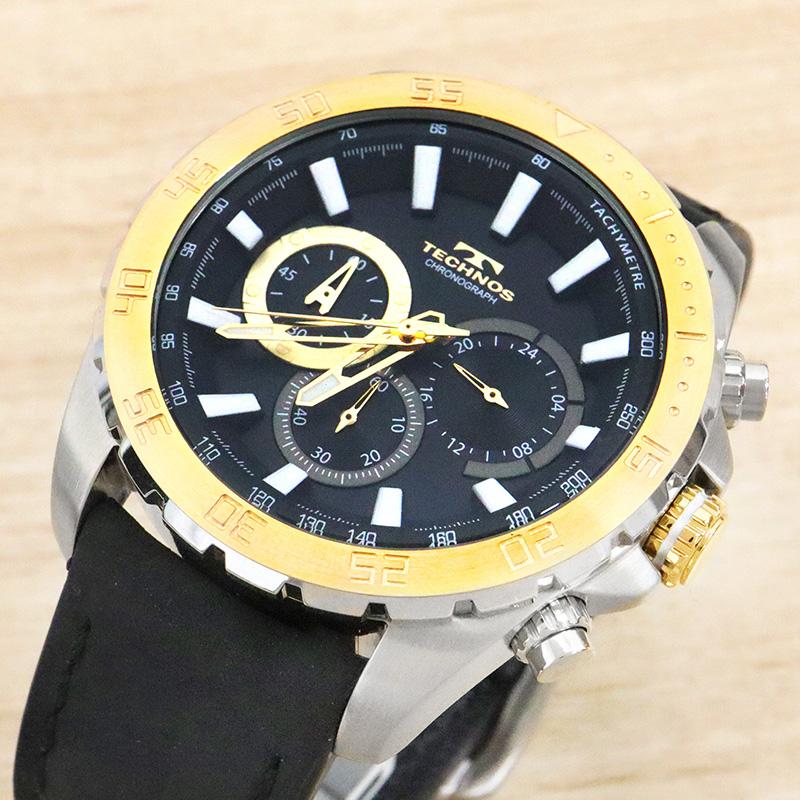 TECHNOS（テクノス） メンズ 男性 彼氏 アナログ 腕時計 クオーツ