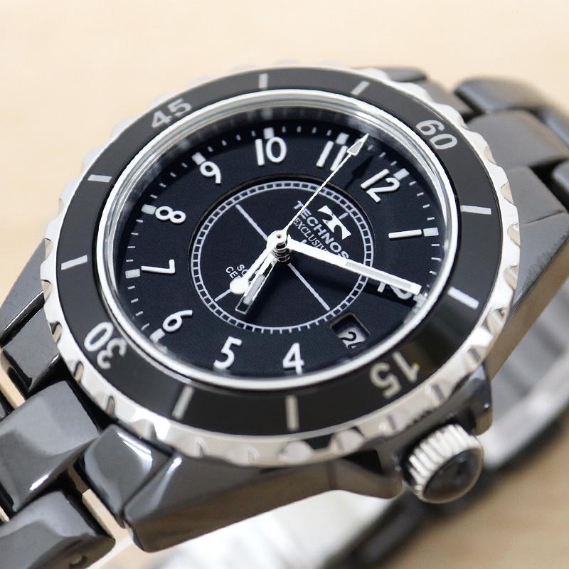 TECHNOS（テクノス） メンズ 男性 彼氏 アナログ 腕時計 ソーラー