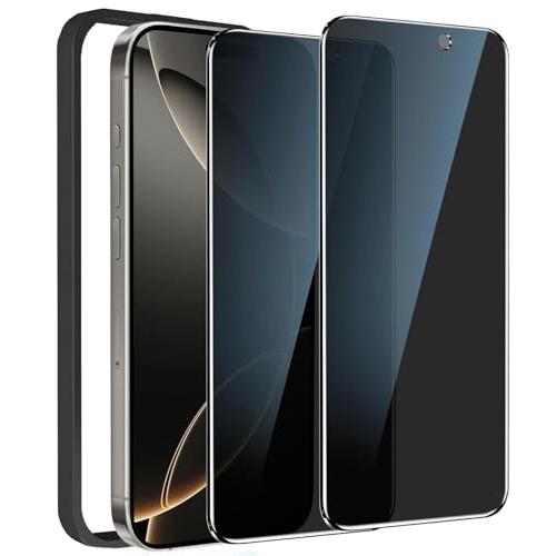 Mankera 覗き見防止フィルム iPhone14 用 ガラスフィルム 覗き見防止