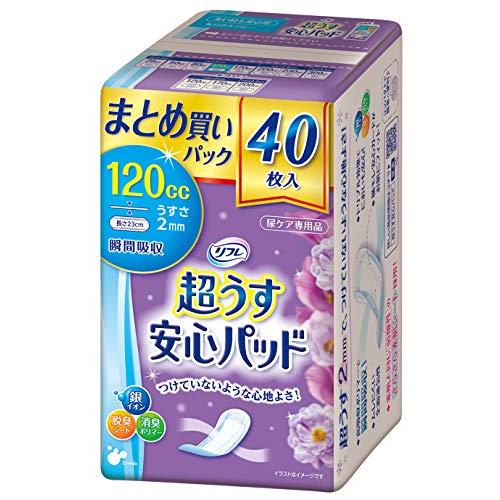リフレ 超うす 安心パッド まとめ買いパック 失禁 尿モレ 尿漏れシート