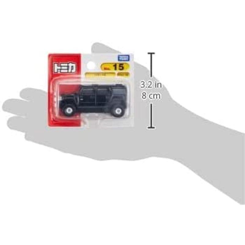 タカラトミー『 トミカ No.15 ハマーH2 (ブリスター) 』 ミニカー 車 おもちゃ 3歳以上 ブリスターパッケージ 玩具安全基準合格｜rokorokoshop｜02