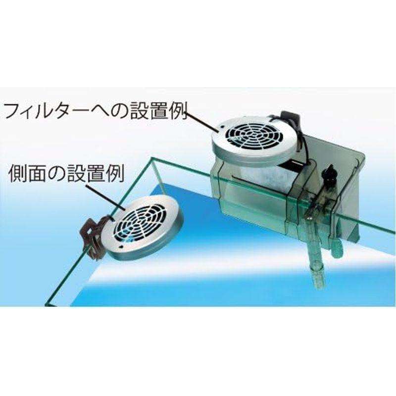 テトラ (Tetra) ダブルクールファン CF-60W NEW 冷却 アクアリウム 水槽用 安全仕様 水温上昇防止｜rokorokoshop｜03