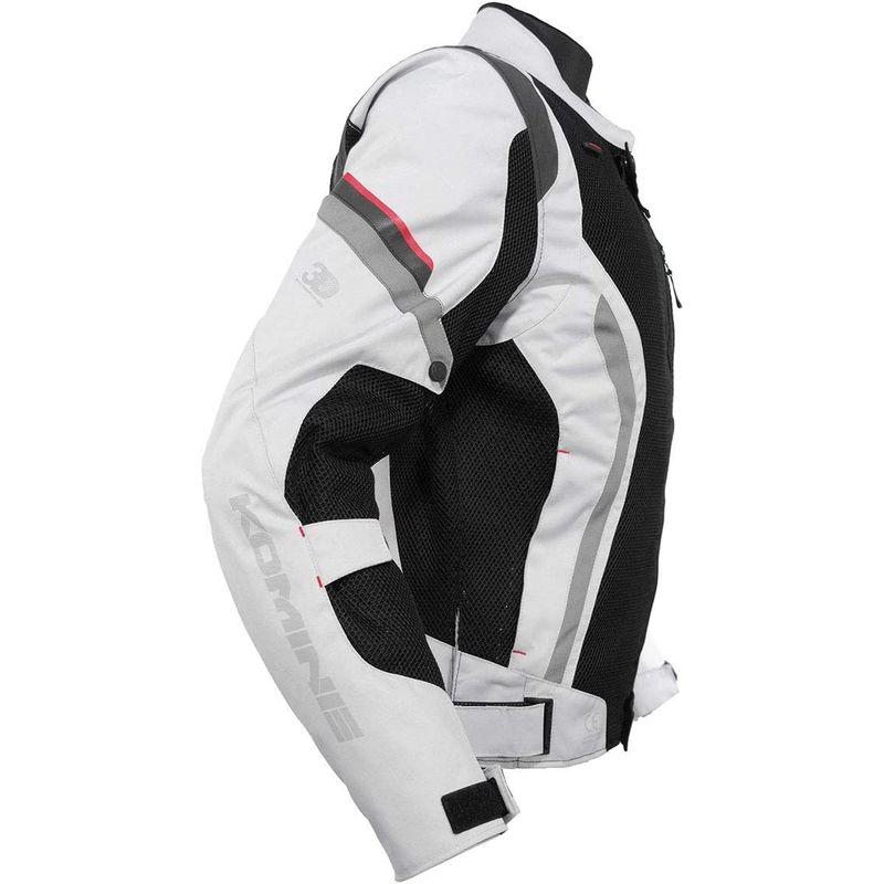 コミネ(KOMINE) バイク用 リフレクトメッシュジャケット ブラック