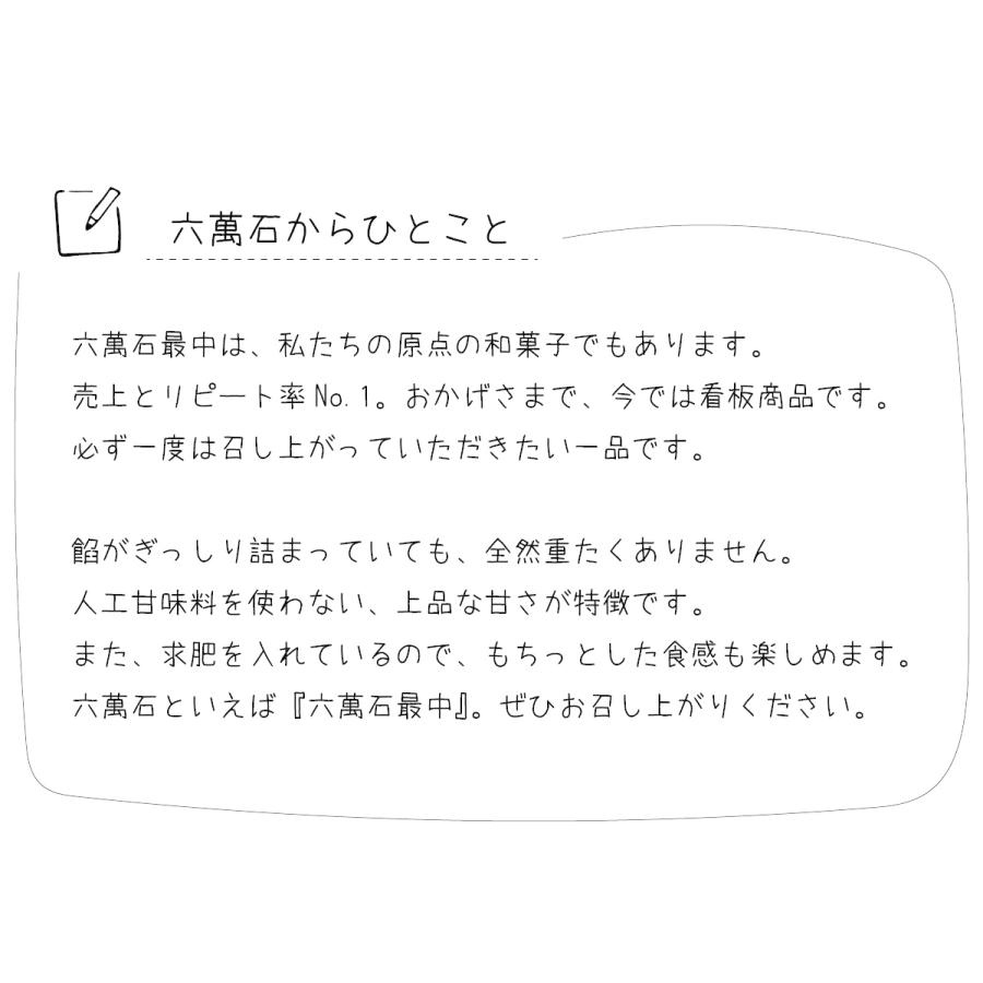 もなか 求肥入り 六萬石最中 10個入 内祝い お菓子 和菓子 ギフト お取り寄せ  卒業式 入学式 祝い 代表銘菓 有名 お供え 手作り 高級 土産 絶品 も10｜roku-2｜10