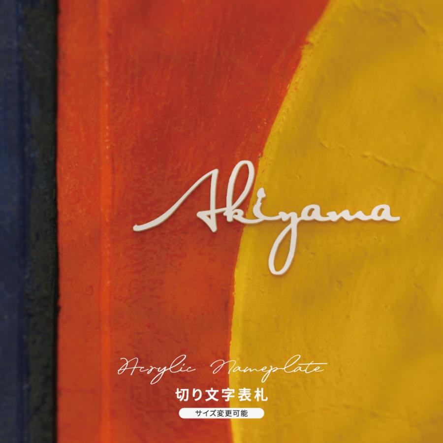 表札 シール ポスト 白アクリル マンション 門柱 戸建て 部屋番号 番地プレート 玄関 扉 屋外 gs-nmpl-1015c-wh-a の商品画像