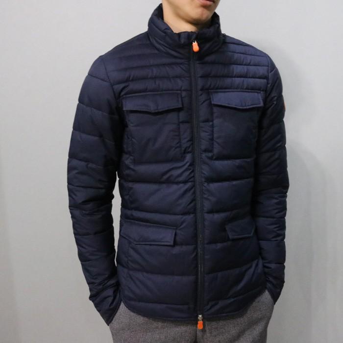 返品交換不可 メンズ ジャケット 愛用 芸能人 ブランド イタリア ネイビー Navy Jacket Down Hooded ダウンジャケット Duck The Save ダック ザ セイブ ブランド イタリア ダウンジャケット ダック ザ セイブ コート アウター
