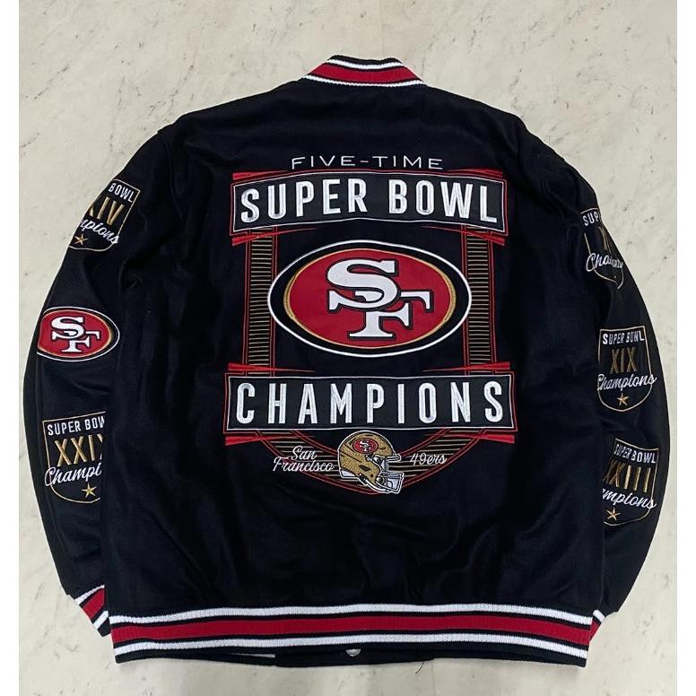 サンフランシスコ49ers NFLスタジャン 海外限定 NFL JHデザイン SF 49ers サンフランシスコ