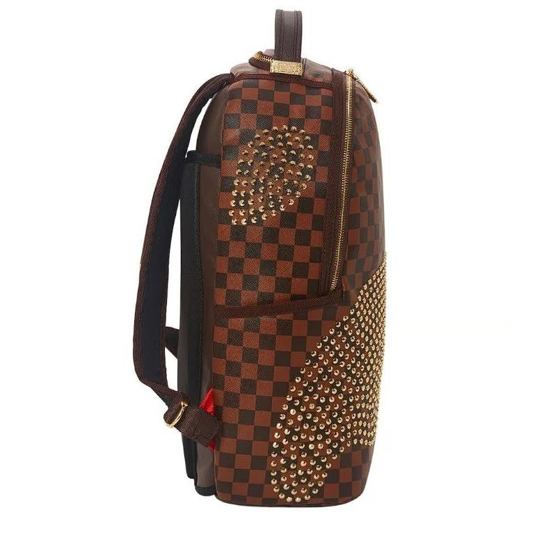 特別限定版 SPRAYGROUND スプレイグラウンド ゴールドリベット バック 