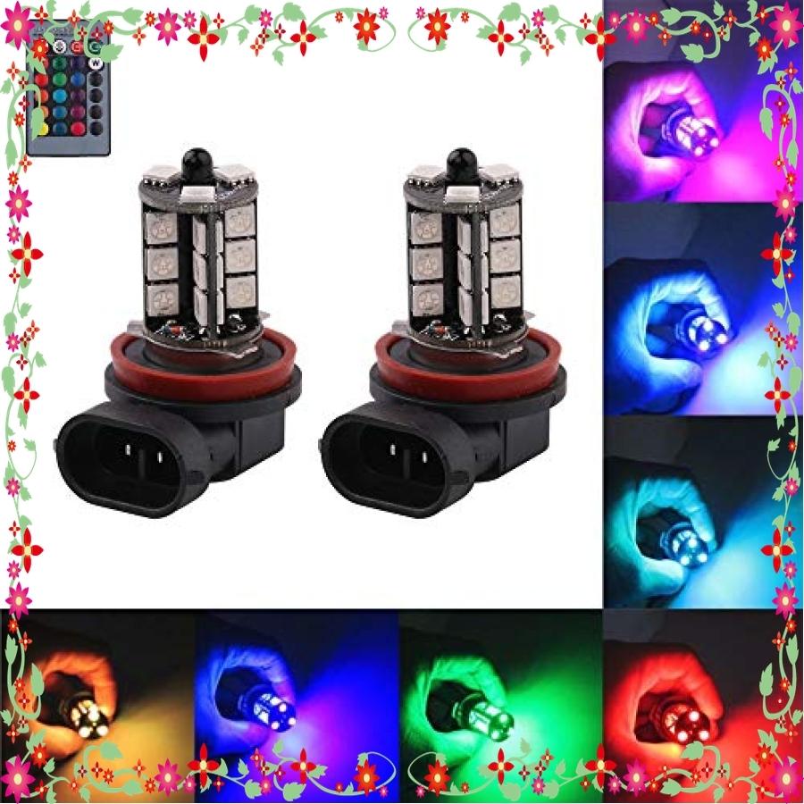Futwod フォグランプ Led H8 H11 H16 Rgb ストロボ フラッシュ 12v 車用 Led フォグ バルブ H11 Ledフォグランプ H8 Ledバルブ Wss 11mbi7vmw4v3 ロールヤフー店 通販 Yahoo ショッピング
