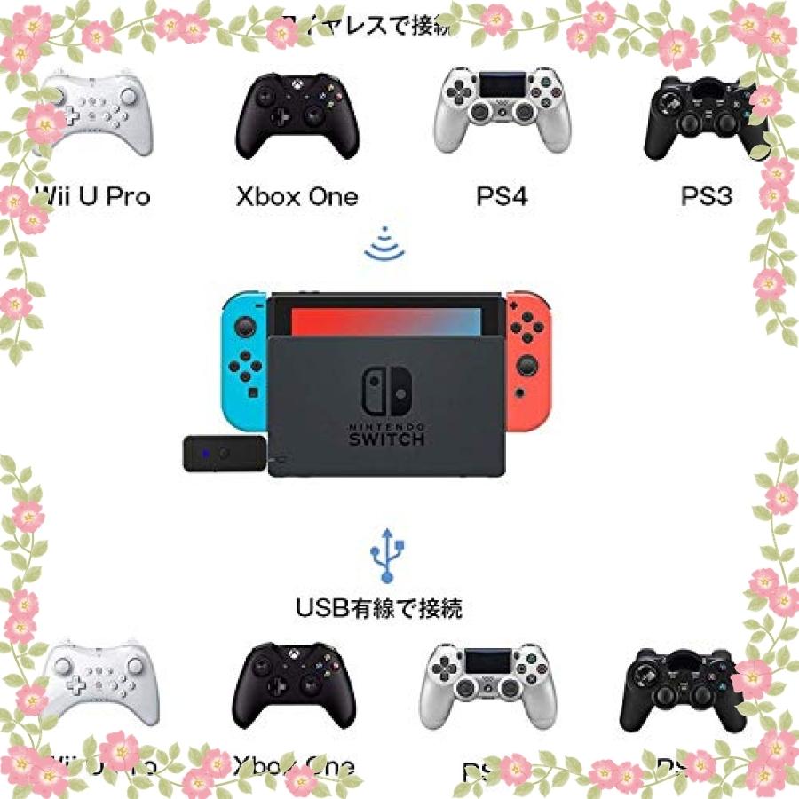 ずっと気になってた Jzw Shop スイッチps3ps4コントローラー変換アダプター Ps3 Switch Xboxoneが他社コントローラーで遊べる Switch Ps3 Pc Ps4 Xboxone Xbox360 Wiiu対応 Blue その他周辺機器 Www We Job Com