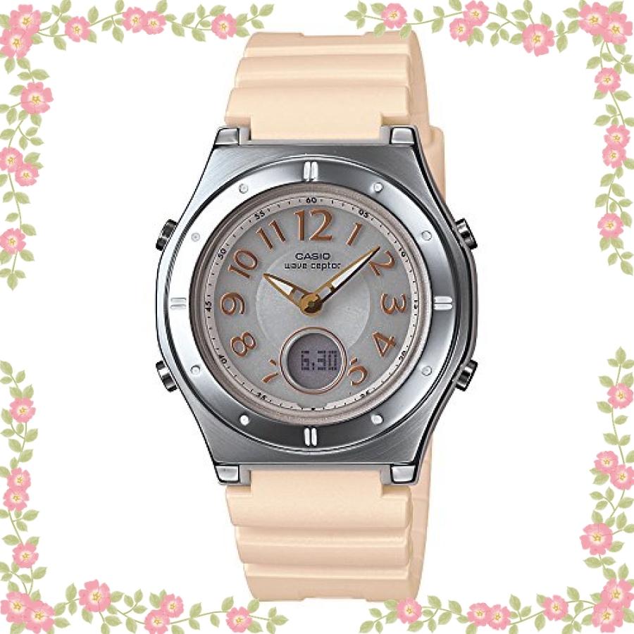 人気の贈り物が大集合 腕時計 カシオ Casio Waveceptor マ Multiband6 ほんのりゴールド レディース電波ソーラーウォッチ ウェーブセプター 腕時計 Www Collectiviteslocales Fr