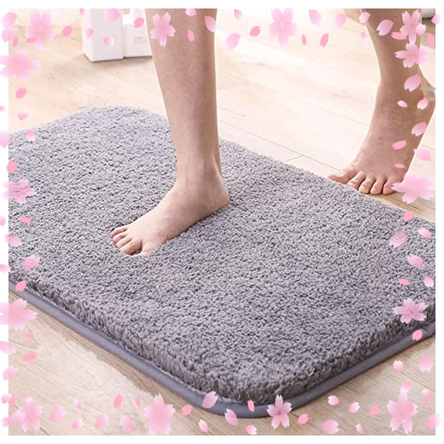 バスマット マイクロファイバー バスルームフロアマット 足ふきマット 吸水性速乾性 ふわふわ 厚手 暖かい Wss wlutcgjw7s ロールヤフー店 通販 Yahoo ショッピング