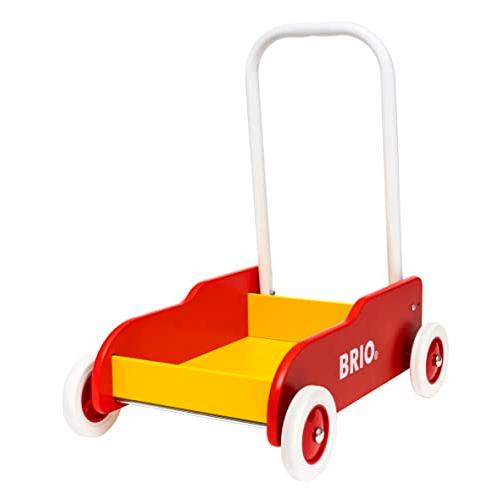 高級感 Brio ブリオ 手押し車 レッド 対象年齢 9か月 カタカタ ワゴントイ 木製 おもちゃ 知育玩具 歩行練習 楽天1位 Turningheadskennel Com