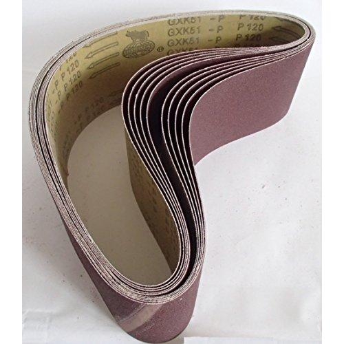 粒度 番手 選べます 100mm 幅 ベルト サンダー 交換 用 研磨 ペーパー 替え ベルト 10枚 入り 915mm 1 Diy 工具