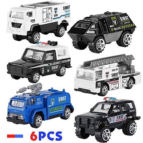 Corper Toys ミニカー パトカー 緊急車両 6台セット 合金製 パトロールカー ミニパト 警察車両 警ら車 車 おもちゃ モデルカー ダイキ Zfsd B08hqgdl95 ロールヤフー店 通販 Yahoo ショッピング