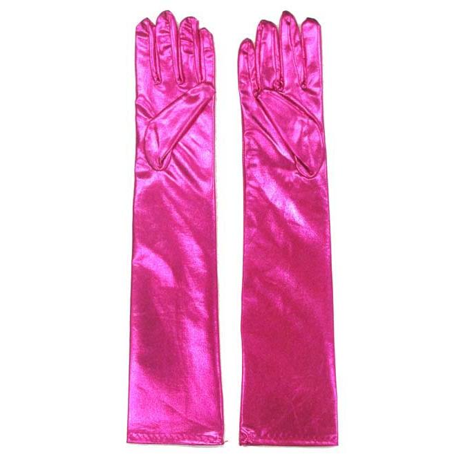 メタリックロンググローブ 手袋 パーティー ダンス ダンサー ステージ