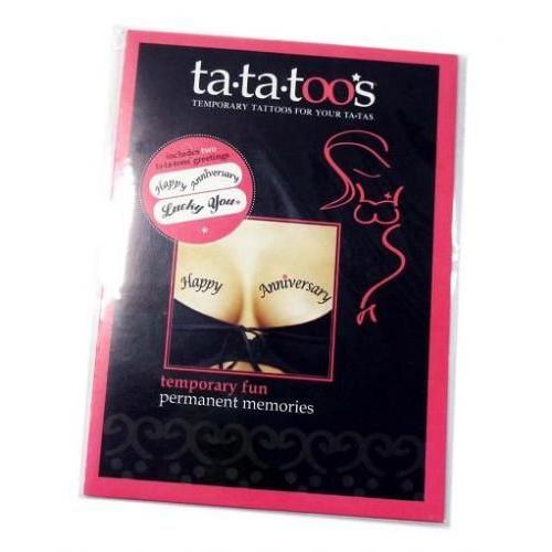 LA直輸入♪ta-ta-too's　TATTOOタトゥーシール2枚セット【SATISFACTION GUARANTEED】【LUCKY YOU】ショーガール パーティー コスプレ ボディーシール |  | 02