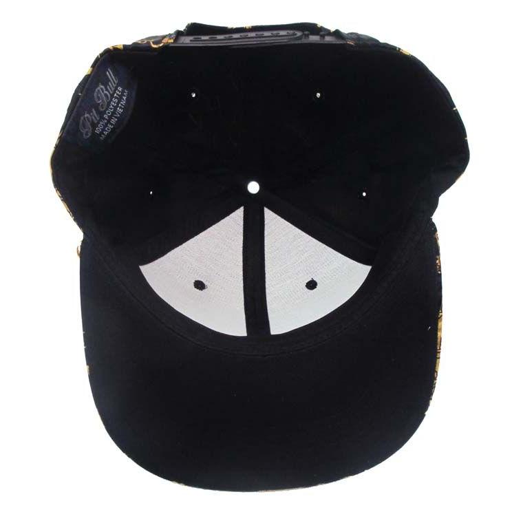 LA直輸入♪PIT BULL (ピットブル) ゴールドチェーン付きチェーン総柄サテン地ベースボールキャップ HIPHOP B系 ヒップホップ ローライダー |  | 04