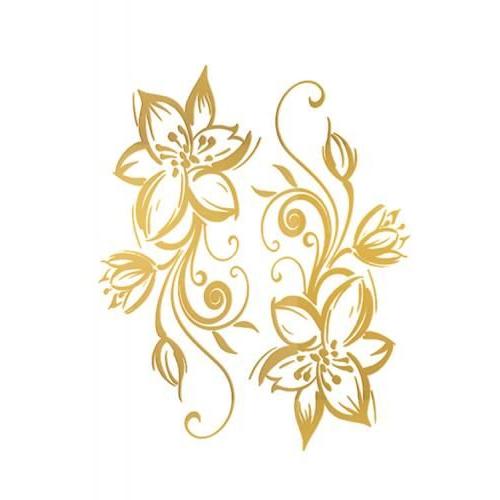 LA直輸入♪GOLDタトゥーシール4枚セット TATTOO/ゴールド 01 ショーガール コスプレ ダンス チカーナ ローギャル club ボディーシール ボディーアート |  | 03