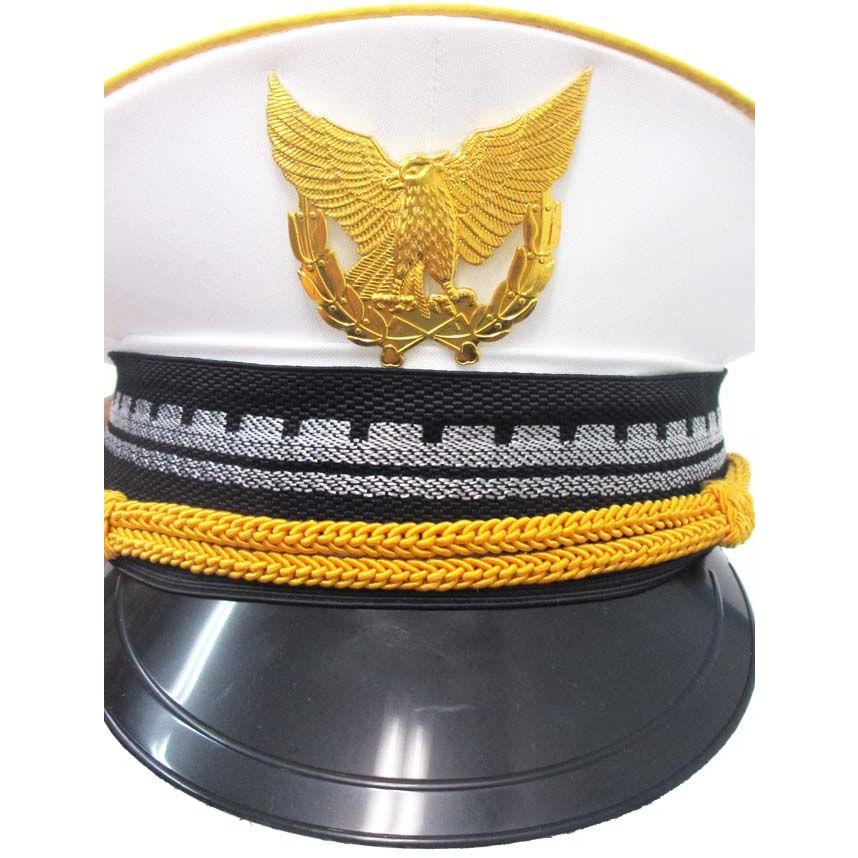 ダンス・ステージ衣装、コスプレに♪ミリタリーハット軍帽/マリン