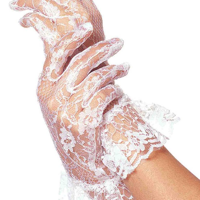 moonさま専用ビビディ ベルドレス 100〜110cm パニエ手袋＋白ケープ Leg Avenue(レッグアベニュー)レースショートグローブ LA-G1260