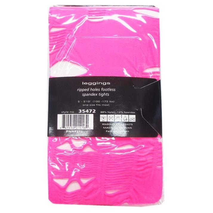 Musiclegs ミュージックレッグ ネオンカラーダメージ穴あきレギンスタイツ ストッキング 蛍光色 ピンク イエロー ダンス 衣装 ダンサー バーレスク 派手 56 57 ローリンキャンディー 通販 Yahoo ショッピング