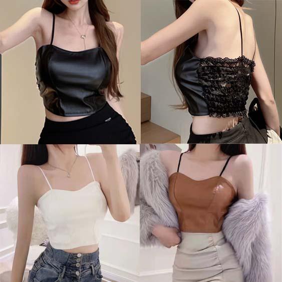 Rest & Recreation キャミソール ブラック/ホワイト Rest & Recreation キャミソール ブラック/ホワイト Rest & Recreation