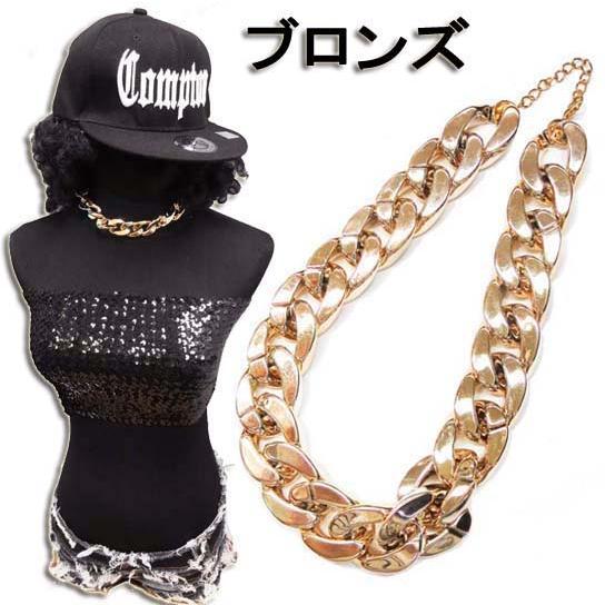 極太チェーンネックレス/チョーカー B系 ヒップホップ ストリート