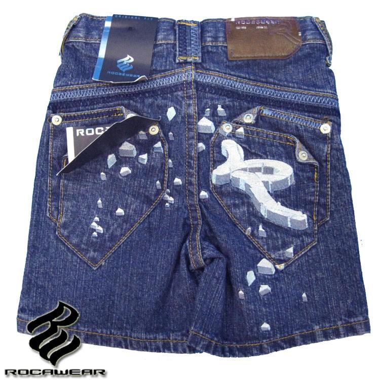 アウトレット！ベビー用 ROCAWEAR(ロカウェア) デニムハーフ