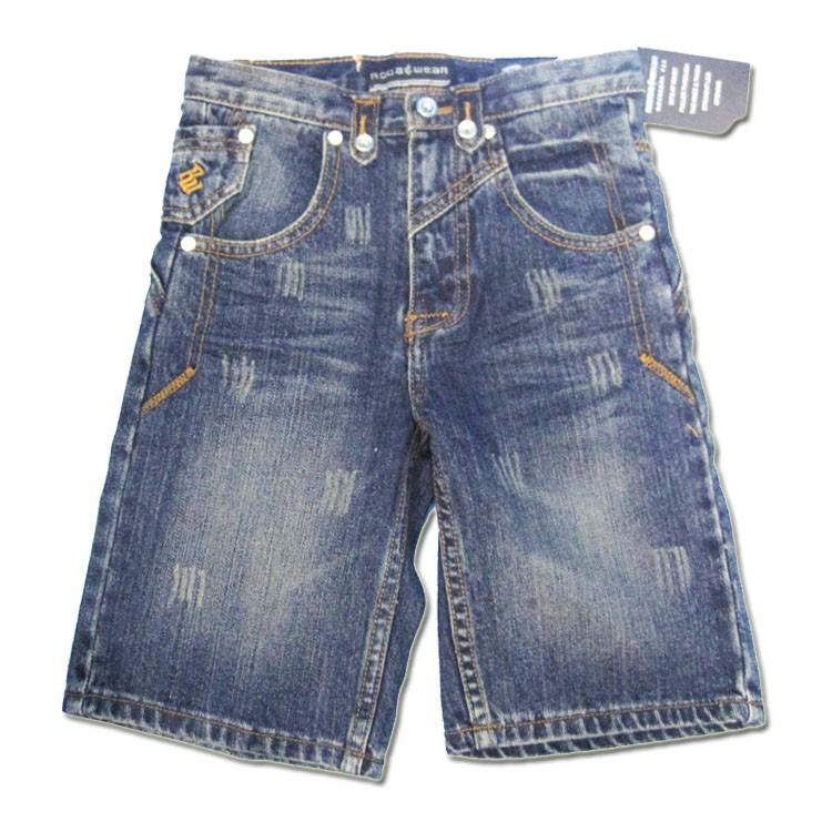 アウトレット！ベビー＆キッズ用 ROCAWEAR(ロカウェア) デニムハーフ