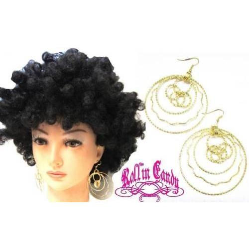 La直輸入 多重フープピアス ゴールド セレブシスターbガールb系hiphopダンサー Q01 ローリンキャンディー 通販 Yahoo ショッピング