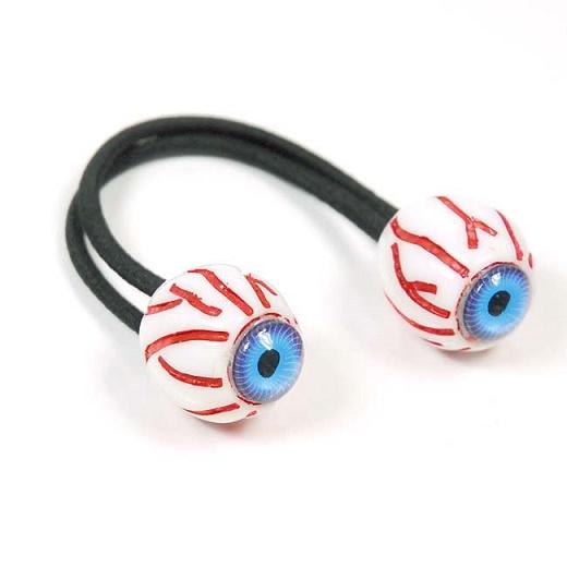 目玉ヘアゴム/アイボール/ヘアアクセサリー ダンス 衣装 レディース