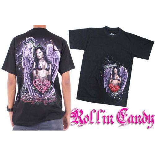 La直輸入 エンジェルウーマンtシャツ メンズ トップス イラスト ロゴ バックプリント 派手 メール便ok R01s R03l ローリンキャンディー 通販 Yahoo ショッピング