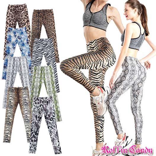 超ストレッチ!総柄 レギンス/スパッツ (E-L) ダンス 衣装 超ストレッチ!総柄 レギンス/スパッツ (E-L) ダンス 衣装
