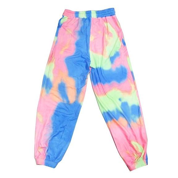 BLUEMARBLE ブルーマーブル スウェット タイダイ 総柄 パンツ | www