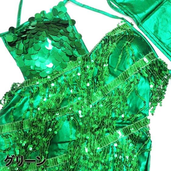 ダンス衣装・ステージ衣装に！アームカバー付き スパンコール