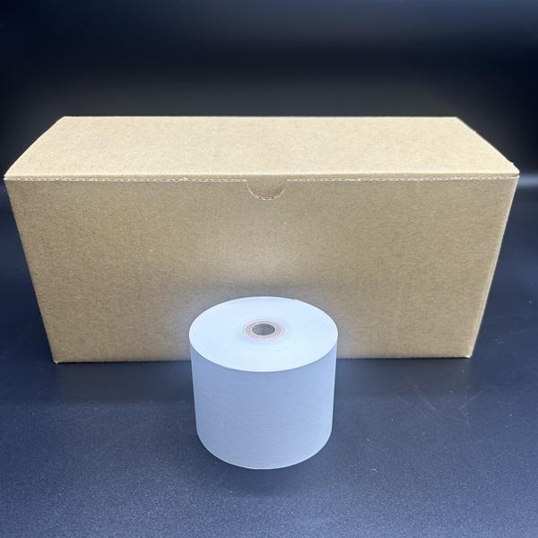 レジロール 幅58mm レシート用紙 感熱紙 サーマルロールペーパー 58X75X12 3巻入り【KNS製】 |  | 01