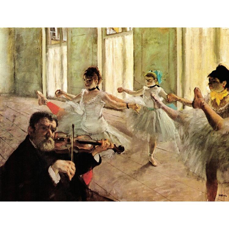 ロールカーテン 世界の名画 エドガードガ 絵画 3020_09 B1200 : ロール