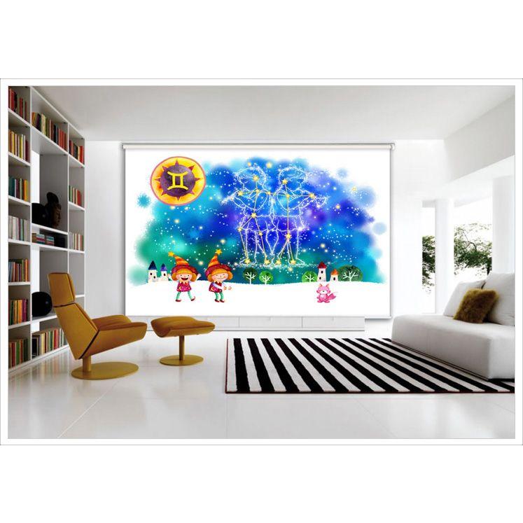 間仕切り ロールスクリーン 子供部屋 4200_12 C1439